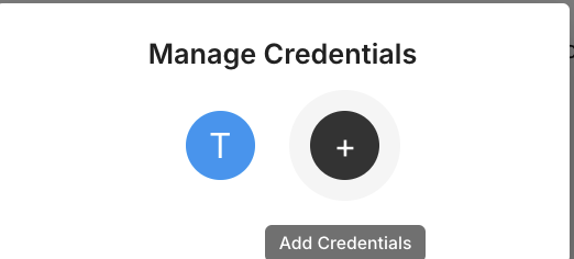 credentials